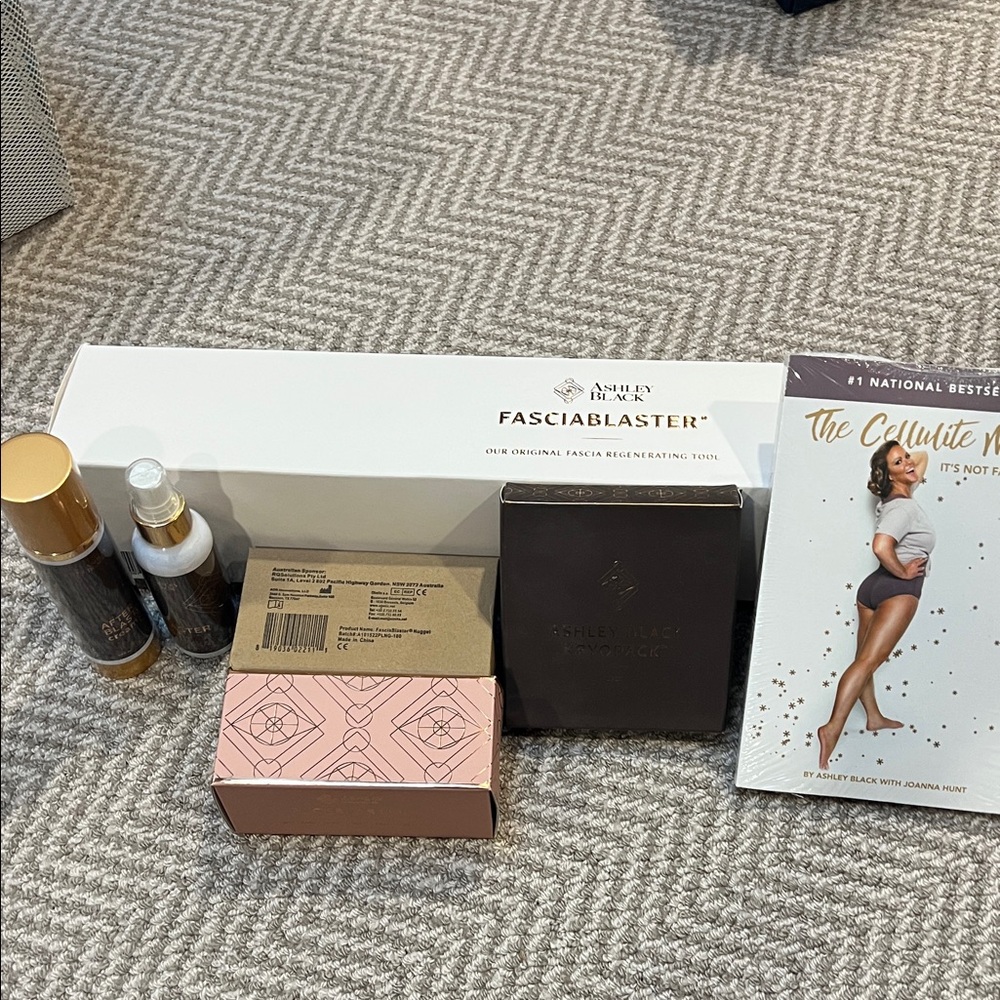 FasciaBlaster Set with Skincare Products